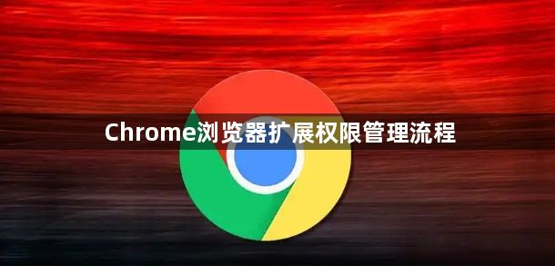 Chrome浏览器扩展权限管理流程1