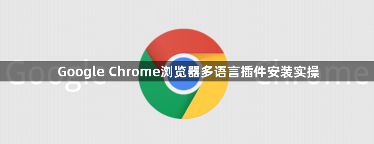 Google Chrome浏览器多语言插件安装实操1