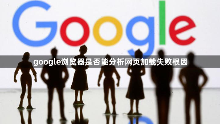 google浏览器是否能分析网页加载失败根因1