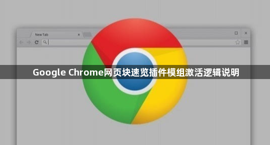 Google Chrome网页块速览插件模组激活逻辑说明1