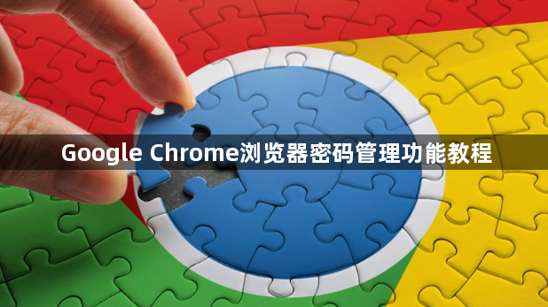 Google Chrome浏览器密码管理功能教程1