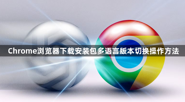 Chrome浏览器下载安装包多语言版本切换操作方法1