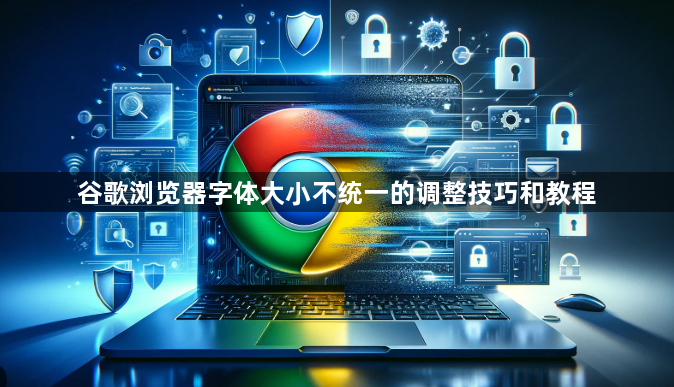 谷歌浏览器字体大小不统一的调整技巧和教程1