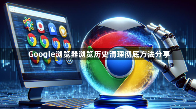 Google浏览器浏览历史清理彻底方法分享1