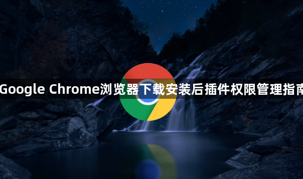 Google Chrome浏览器下载安装后插件权限管理指南1