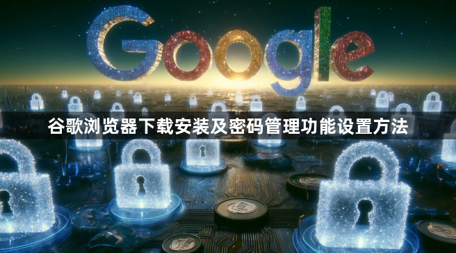 谷歌浏览器下载安装及密码管理功能设置方法1