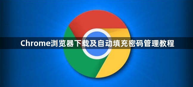 Chrome浏览器下载及自动填充密码管理教程1
