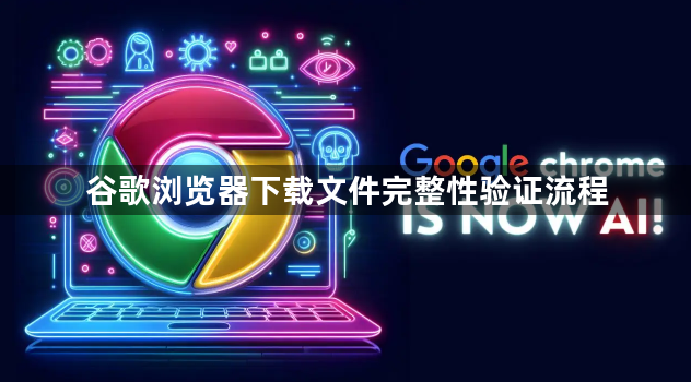谷歌浏览器下载文件完整性验证流程1