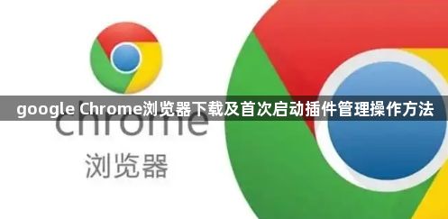 google Chrome浏览器下载及首次启动插件管理操作方法1