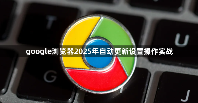 google浏览器2025年自动更新设置操作实战1