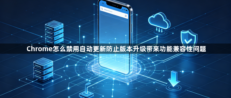 Chrome怎么禁用自动更新防止版本升级带来功能兼容性问题1