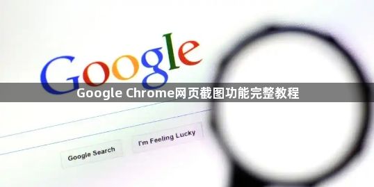 Google Chrome网页截图功能完整教程1