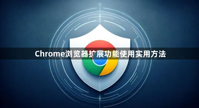 Chrome浏览器扩展功能使用实用方法1