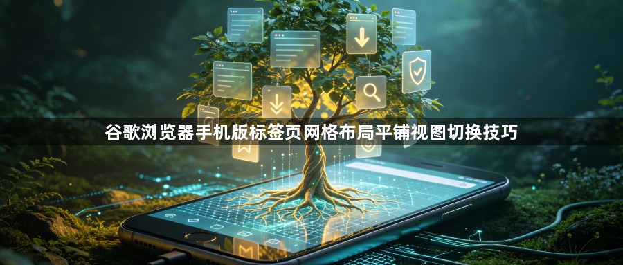谷歌浏览器手机版标签页网格布局平铺视图切换技巧1