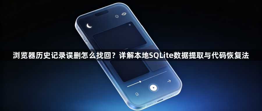 浏览器历史记录误删怎么找回？详解本地SQLite数据提取与代码恢复法1