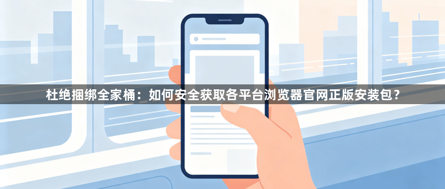 杜绝捆绑全家桶：如何安全获取各平台浏览器官网正版安装包？1