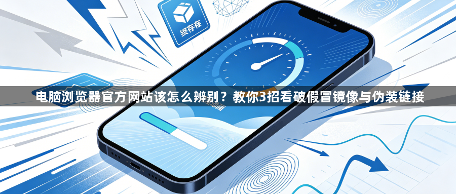 电脑浏览器官方网站该怎么辨别？教你3招看破假冒镜像与伪装链接1