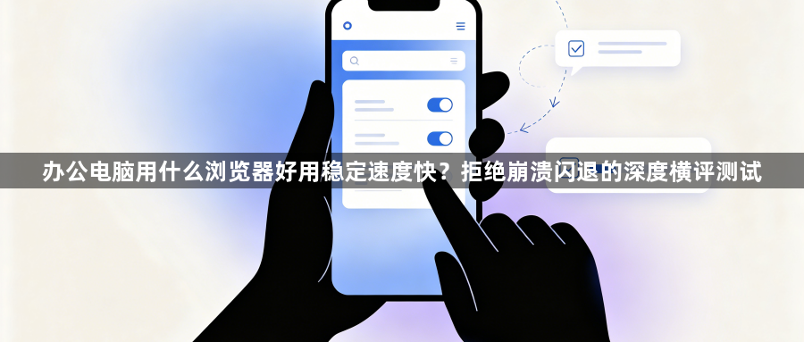 办公电脑用什么浏览器好用稳定速度快?拒绝崩溃闪退的深度横评测试1