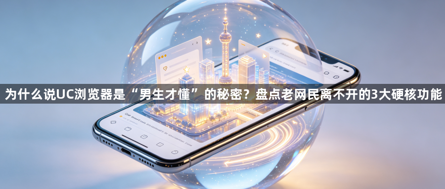 为什么说UC浏览器是“男生才懂”的秘密？盘点老网民离不开的3大硬核功能1