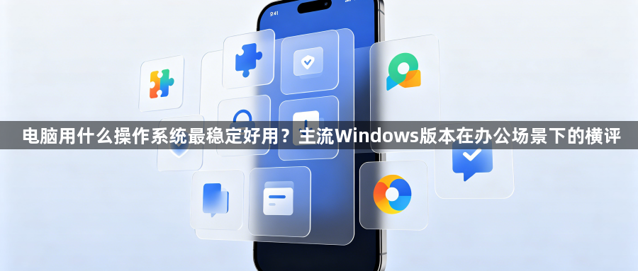 电脑用什么操作系统最稳定好用？主流Windows版本在办公场景下的横评1