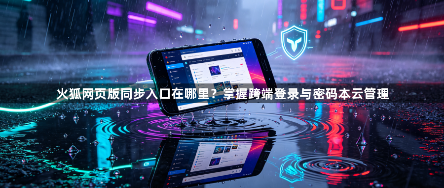 火狐网页版同步入口在哪里？掌握跨端登录与密码本云管理1