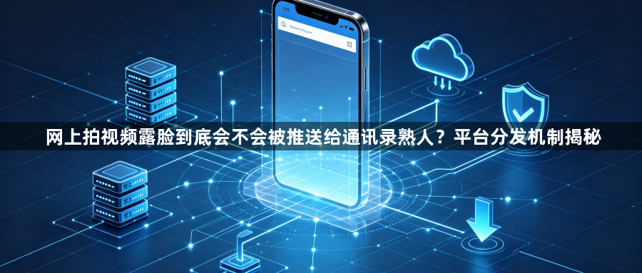 网上拍视频露脸到底会不会被推送给通讯录熟人？平台分发机制揭秘1