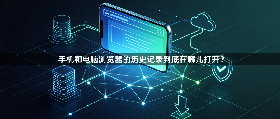 手机和电脑浏览器的历史记录到底在哪儿打开？1